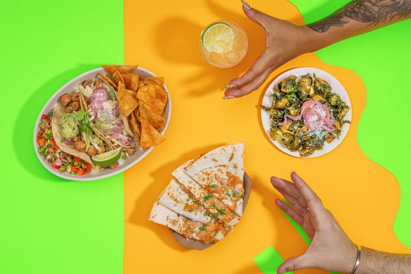 Custom taco spread for weddings